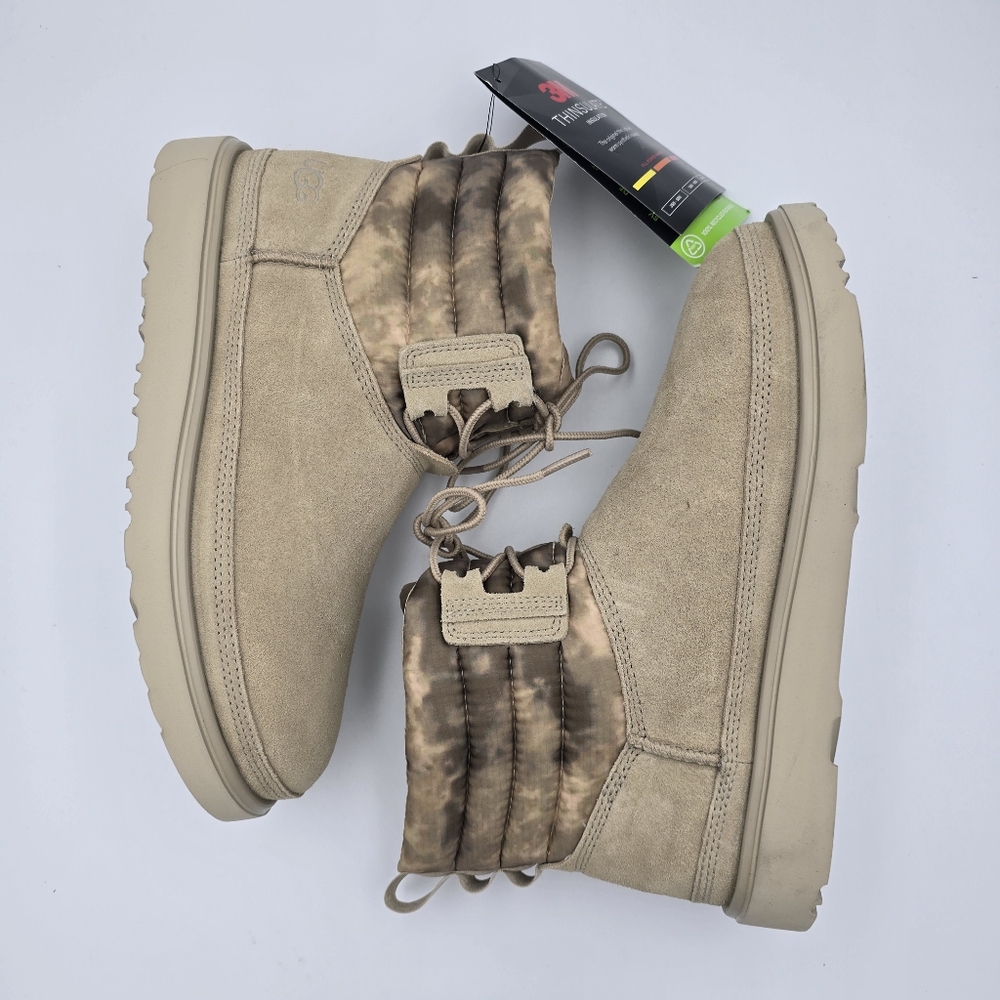 Ugg Classic Mini Lace Weather Smokescreen, Men's 8 Mustard Seed—Missing Galoshes - Picture 15 of 16